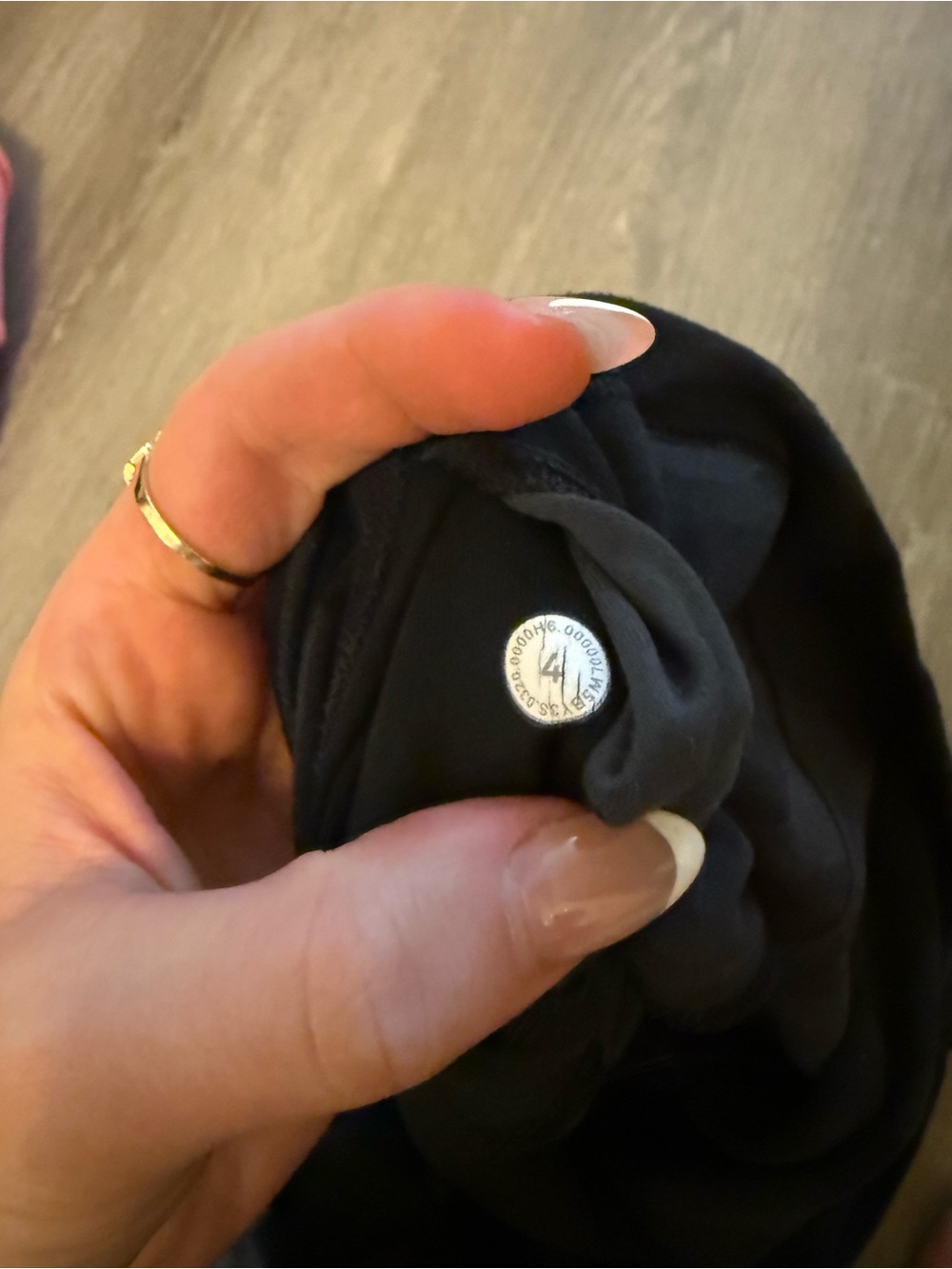 Black Camo Lululemon Leggings - Picture 3 of 3